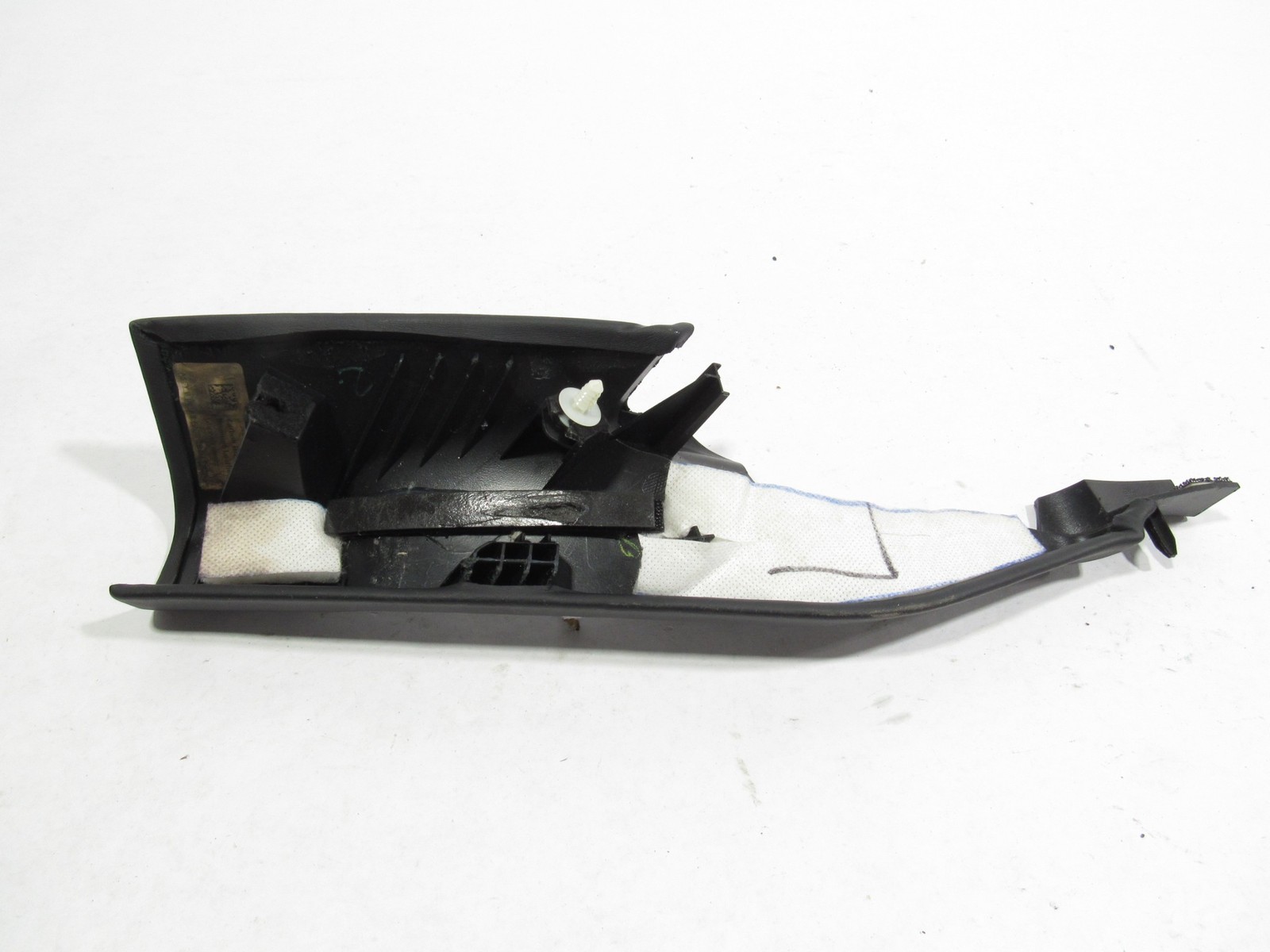 17-23 McLaren 720S 2018 Left Driver Upper B Pillar Cover Trim Panel !#4