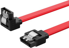 SATA III Cable, 2-Pack 8-Inch/0.6Ft SATA III 6.0 Gbps 7Pin Female to Downward