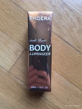 PHOERA Just Glow! Body Luminizer Glistening Bronze 103 Silky Dewy 1.0oz Exp 2027