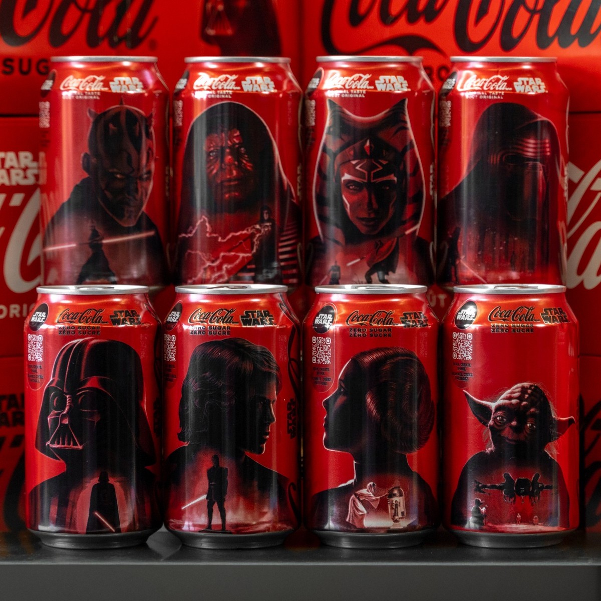 【入手困難品】Coca-Cola×STAR WARS Star Wars Coca-Cola Coke Limited Edition Complete Cans 2025