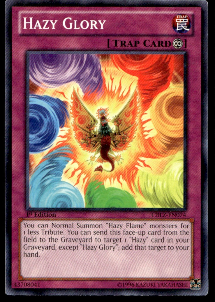 Hazy Glory CBLZ CBLZ-EN074 MP YuGiOh Buy 10 Get 10 Free | Free Ship