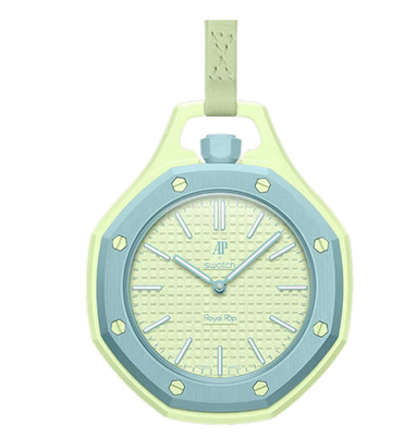 Swatch x Audemars Piguet Royal Pop Blaue Acht Pocket Watch SSX03L101N / Express