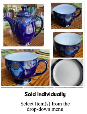 VINTAGE Denby Baroque Serving Pieces (CHOOSE Serving Piece from Drop-Down Menu)