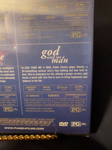 Gospel 4 Pack, Vol. 1 (DVD, 2012) Sidney Poitier, Emmbre Perry, Robin Givens,etc - Picture 8 of 9