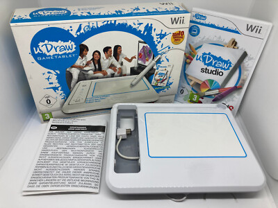 Nintendo Wii UDraw Game Tablet + U Draw Studio in OVP #1