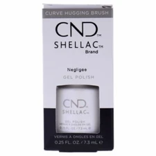 CND Shellac Soak Off Gel Polish Negligee- 7.3mL (.25 fl oz) Rare Color