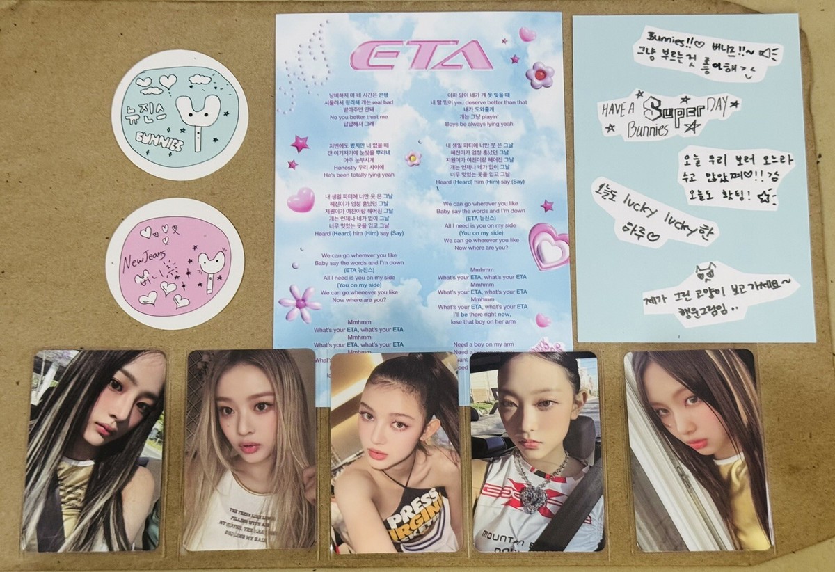 NewJeans Get Up Music Bank Official Broadcast Photocard OT5