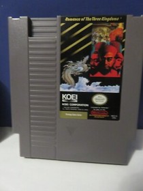 Nintendo NES Original Romance of the Three Kingdoms With Manual Vintage