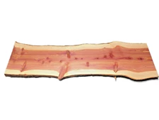 1 AROMATIC RED CEDAR Live Slab Milled Dried PLANED 36"Long 7-9"Wide SHIPs FREE!