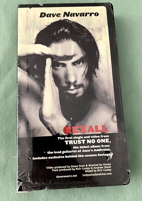Dave Navarro - Jane's Addiction      ** PROMO VHS  **         Rexall / 2001