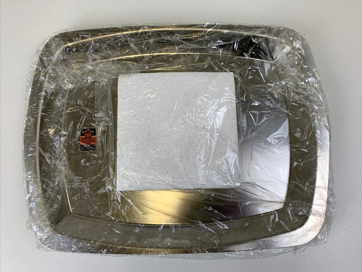 Stainless steel carving dish with spikes sale