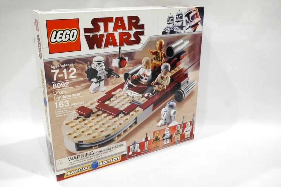 LEGO STAR WARS 8092 Luke's Landspeeder NEW in SEALED BOX Retired SPECIAL EDITION - Image 3 of 4