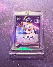 2022 Bowman Platinum - Precious Elements #PE-1 Wilman Diaz (RC) 05/50