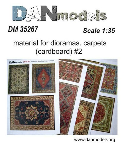 Dan Models 35267 -1/35 Materiale per diorami. Set tappeti (cartone) scala #2 - Foto 12 di 12