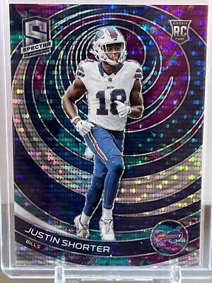2023 Panini Spectra- Celestial #180 Justin Shorter /99 (RC)