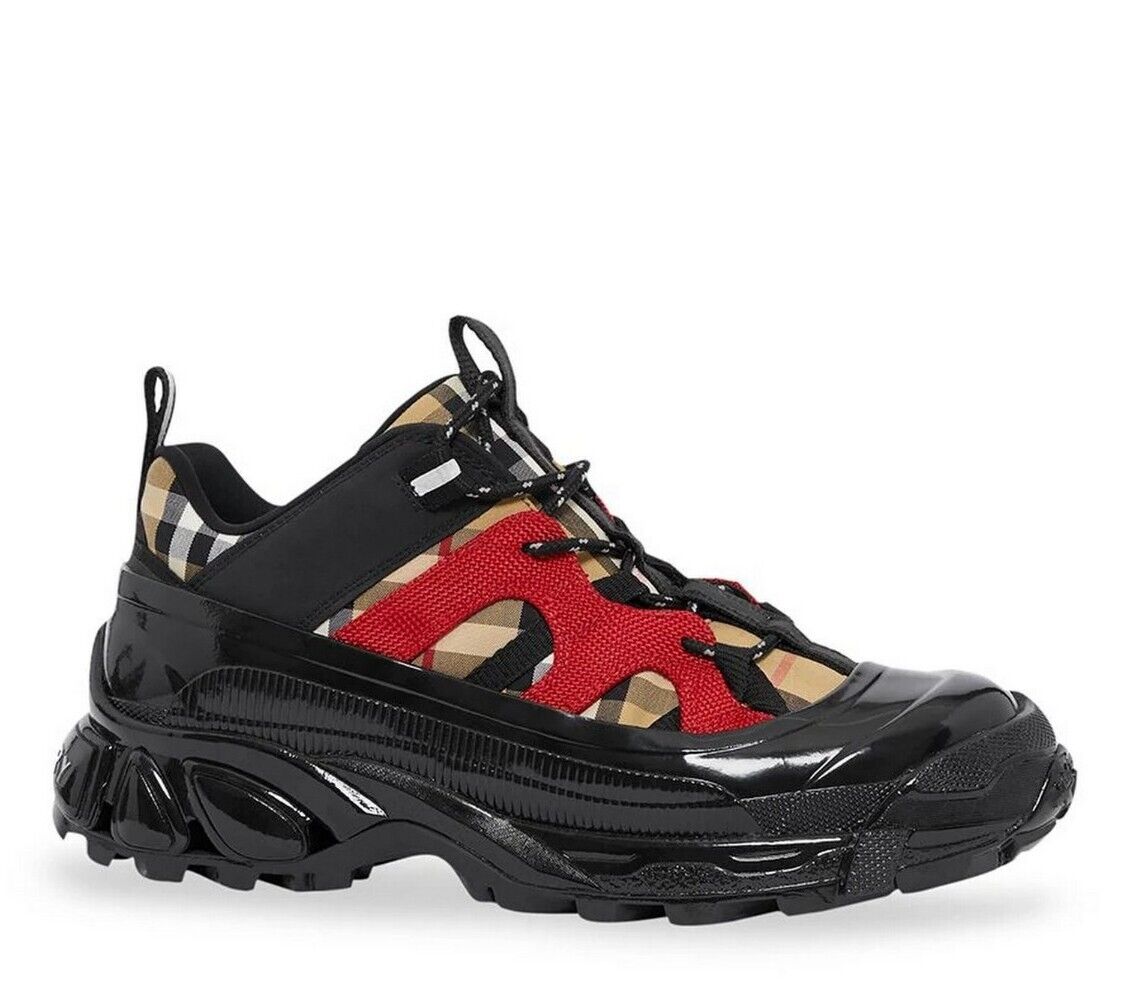 BURBERRY $850 Women's Trainers Vintage Check Arthur Chunky BURBERRY $850 Women's Trainers Vintage Check Arthur Chunky