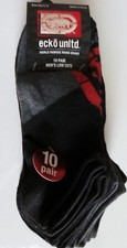 Ecko Unlimited Mens Low Cut Socks 10-Pair Sock Size 10-13 Shoe Size 6-12