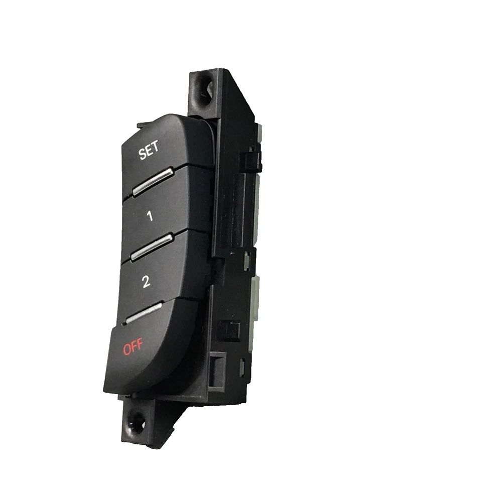 INTERRUPTOR DE CONTROL DE MEMORIA ASIENTO CONDUCTOR PUERTA DELANTERA LADO CONDUCTOR 2013-2018 AUDI S6 OEM Foto 3 de 4