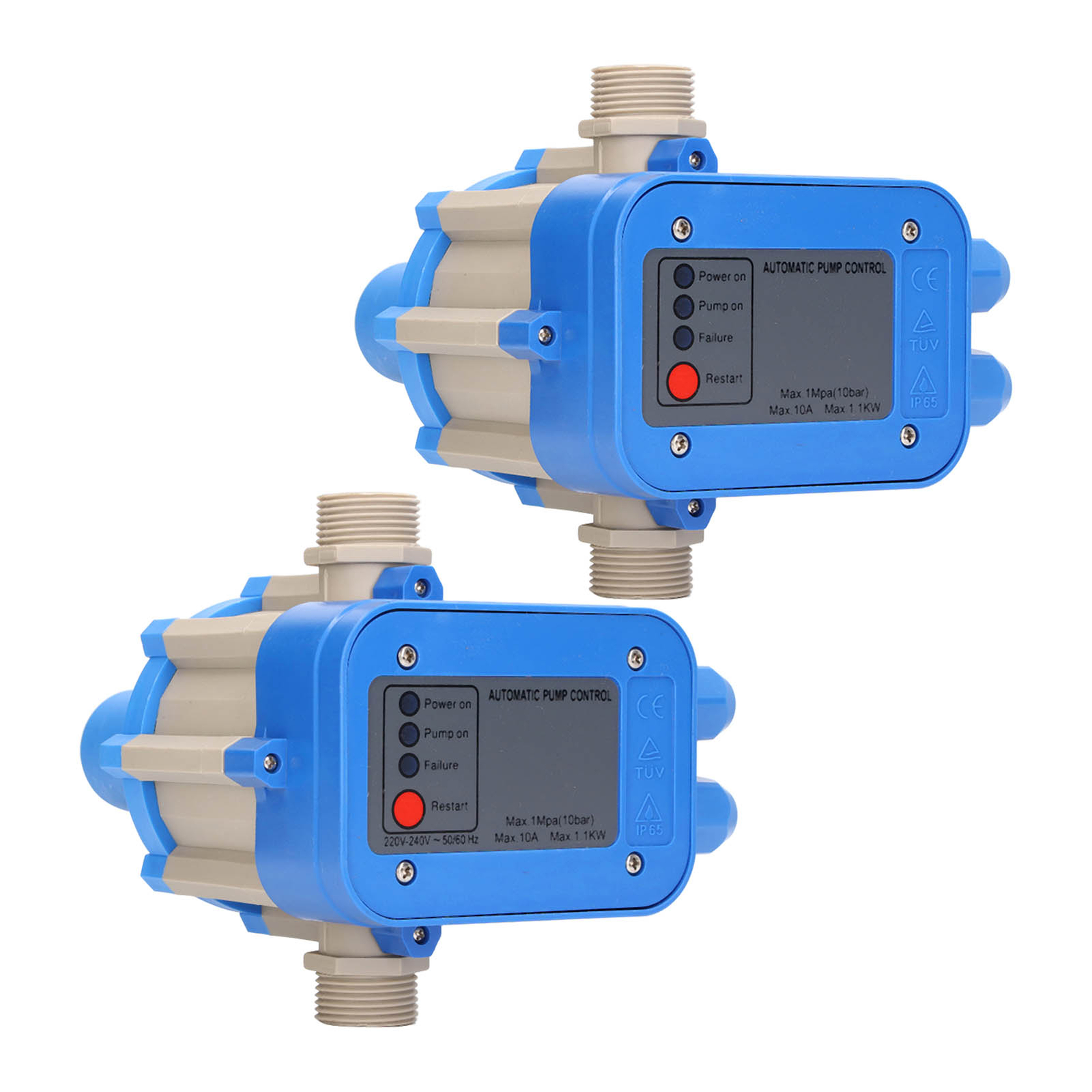 Water Pump Pressure Control Switch 1.5bar‑3.0bar Controller 110V120V