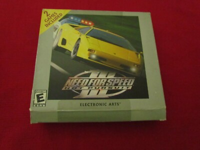LOT 2 NASCAR ROAD RACING NEED FOR SPEED PC SOFTWARE CD ROM WINDOWS DISC COMPLETE