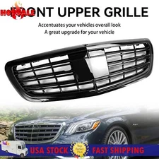 🚀Front Grill Grille For Mercedes-Benz S-class W222 S500 S550 S600 2014-2020
