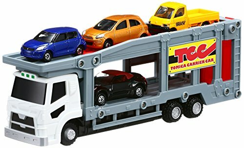 Tomica gift Tomica and Let's play! 1/64 Career Carrier car set