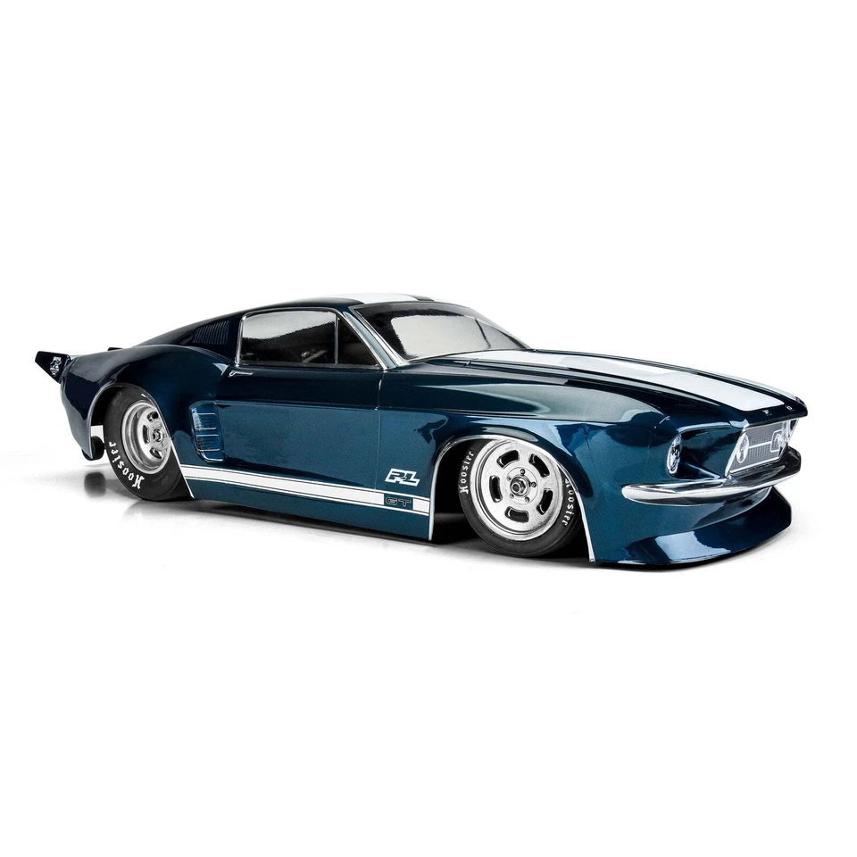 Pro-Line 3573-00 1/10 1967 Ford Mustang Clear Body Drag Car - Image 4 of 4