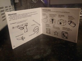 Adventures of BAYOU BILLY Nintendo NES Game Original 1989 Manual Booklet *ONLY*