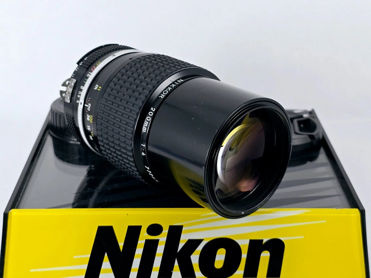 200mm Focal f/4 Camera Lenses for Nikon for sale | eBay
