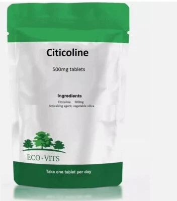 ECOVIT Citicoline 500mg Tablets – Cognitive Support & Mental Clarity | Premium Quality
