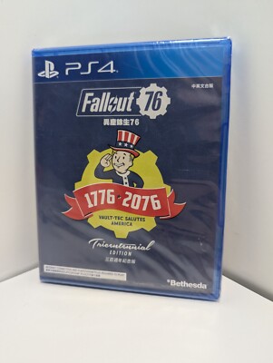 Fallout 76 Tricentennial Edition(Sony Playstation 4, PS4, 2018) Brand New JPN
