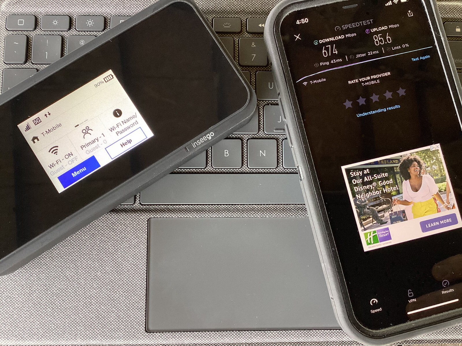 TMobile 5G UNLIMITED DATA Hotspot (89/Month) Truckers OTR RV
