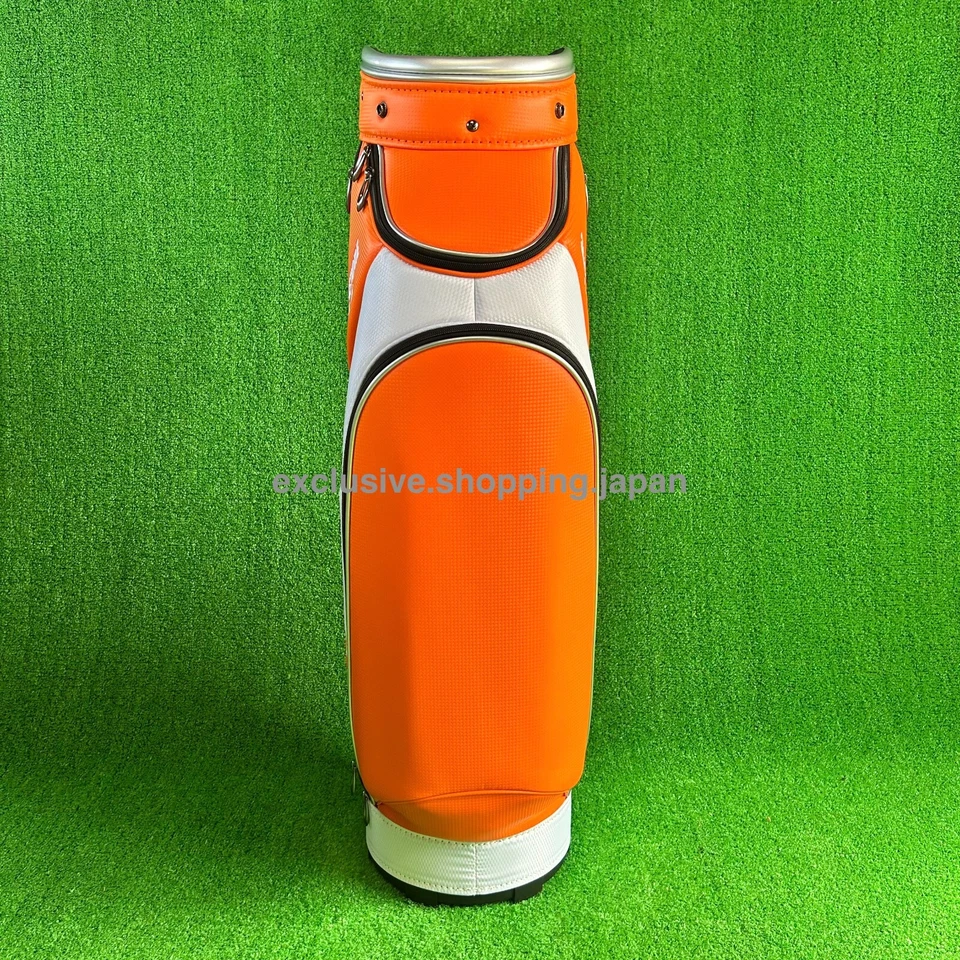 Bolsa de carrito de golf BRIDGESTONE 9 x 47 pulgadas divisor de 5 vías modelo 2024 naranja ligero Foto 4 de 4