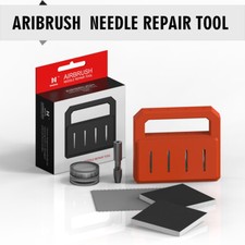 MAZHA T0007 Airbrush Needle Repair Tool for Micro-bend / Needle Tip Repair TooVn