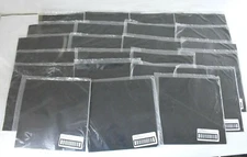 Lot of 132 Siser PSV Pressure Self Adhesive Vinyl Black Matte CAT 12 x 12 Sheet