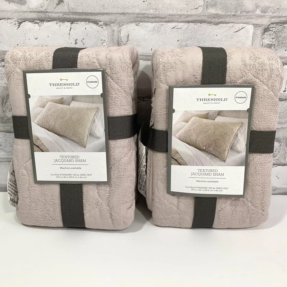 Threshold pillow covers top