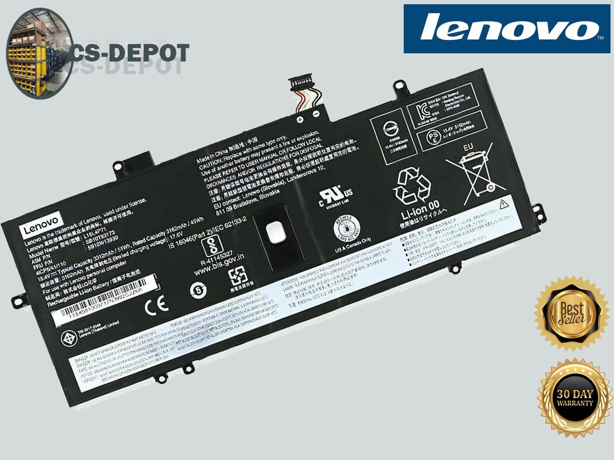 Genuine L18C4P71 L18L4P71 L18M4P72 Battery for Lenovo ThinkPad X1