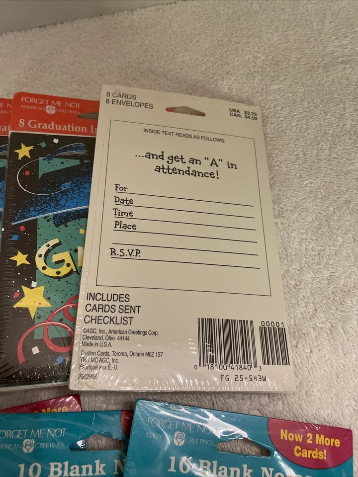 64 Graduation Invitations And 56 Graduation Thank You Notes - American Greetings - Image 3 of 4