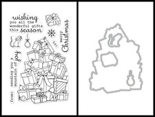 Hero Arts "MOUNTAIN OF JOY" Clear Stamps Only or Stamp Dies Bundle 2019