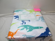 NEW Kids Rule Full Sheet Set DINOSAUR  Multi Colors Dinosaurs NIP
