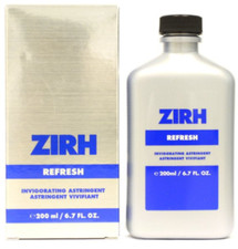Zirh Refresh Invigorating Astringent Toner for Men, 6.7 Oz - New in Box