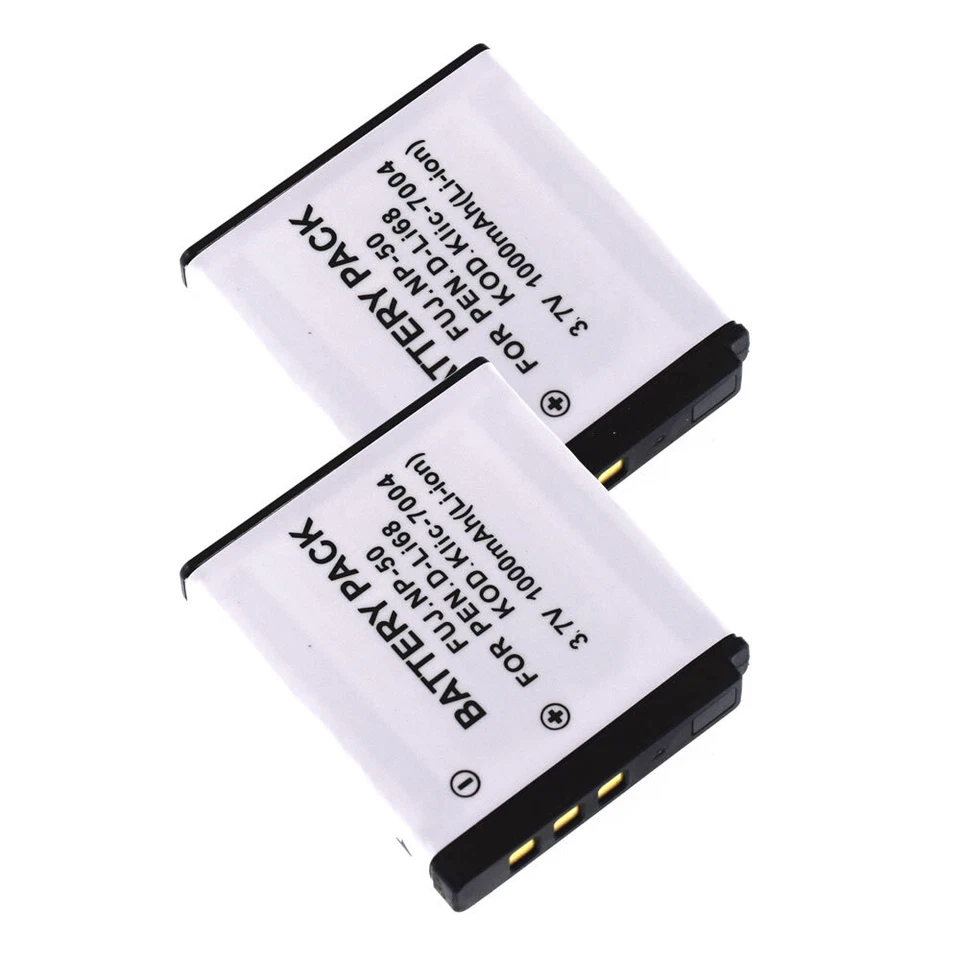 NP-50 NP-50A Battery or USB charger for FUJIFILM FinePix XP100 XP200 X10 X20 XF1 - Image 4 of 4
