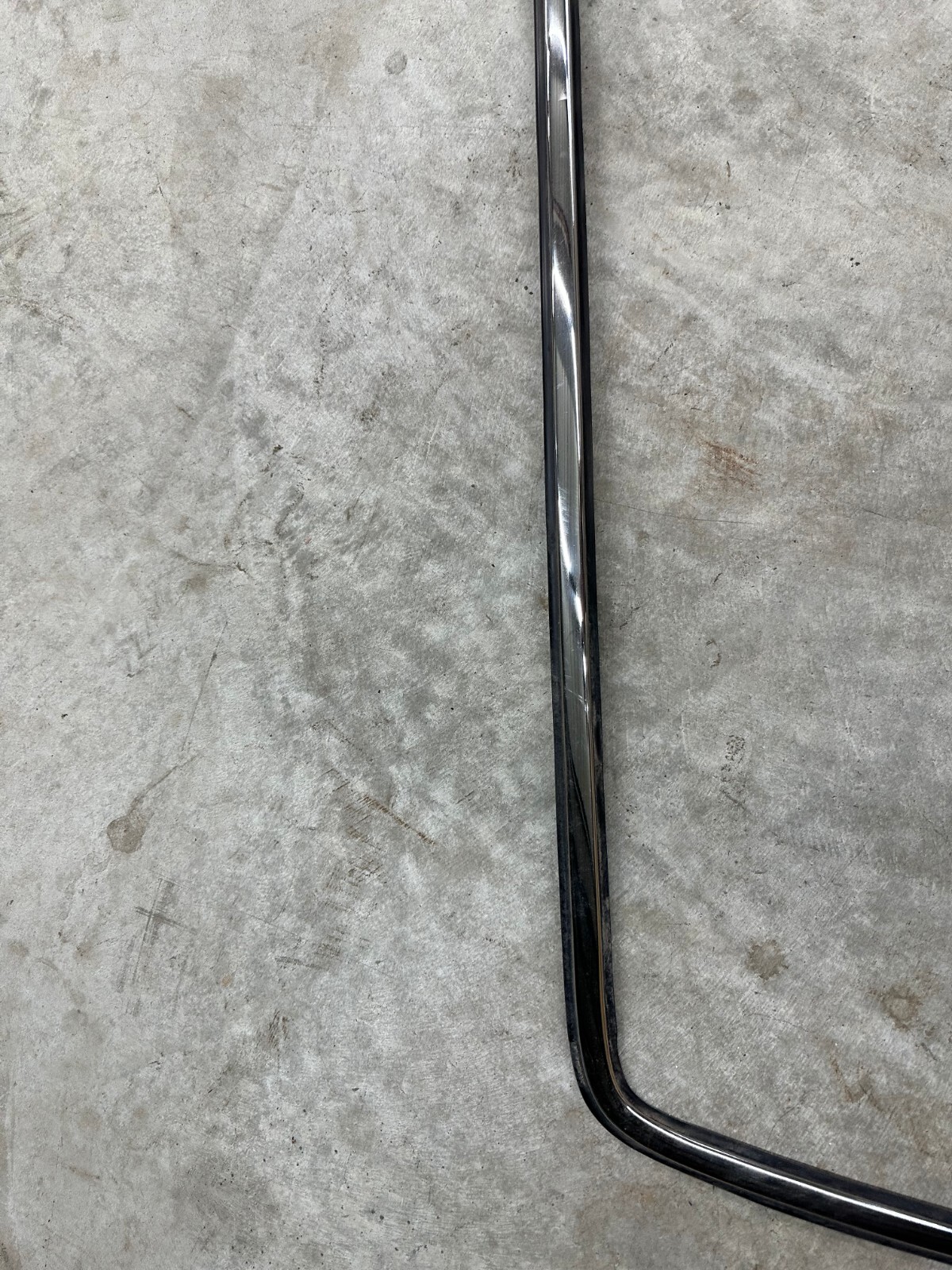Rolls Royce Silver Seraph Rear Windshield Window Trim Chrome