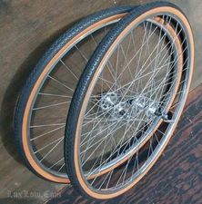 Vintage Campagnolo Record Hubs 27" RoadBike WHEELS NISI Rims NOSTires 60sBicycle