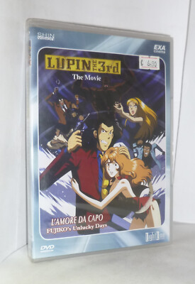Lupin The 3RD - The Film - LIEBE da Capo - DVD Zeichentrick Neu und Versiegelt