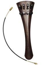 Rosewood Cello Tailpiece Accessories, 4/4 Cello Tail piece with Finetuners Gut