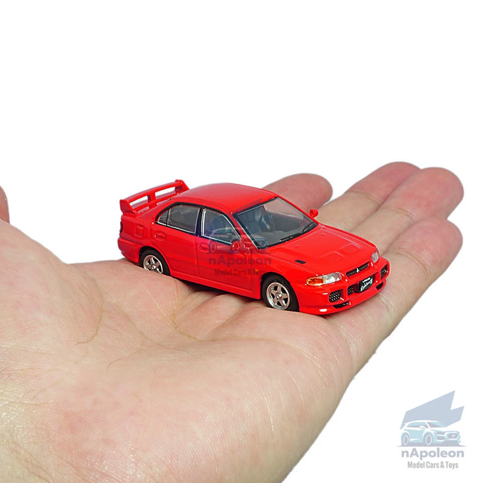 1: 64 三菱 Lancer Evolution III 模型汽车压铸汽车收藏礼品 — 第 3/4 张图片