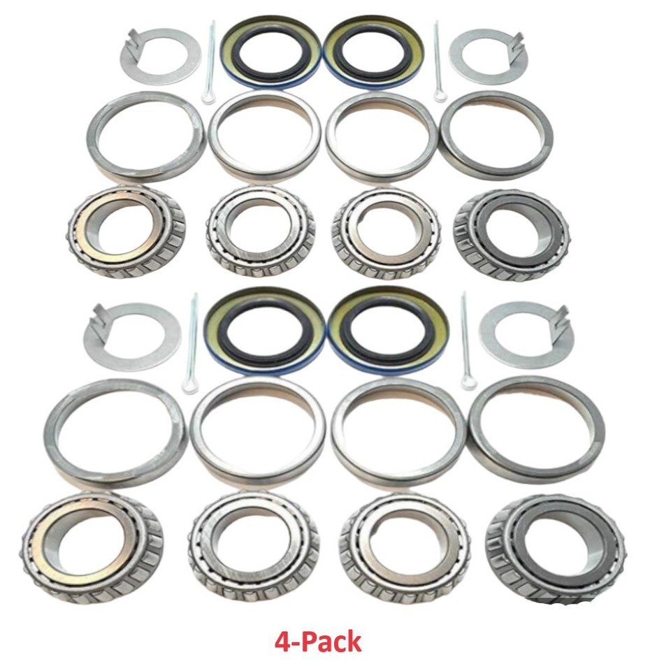 Trailer Hub Wheel Bearing L44649 Seal 1.50'' Fit2000 lbs EZ Lube Axles