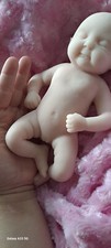 10 Inch Blank Silicone Baby Girl Art Doll - Unpainted for you to finish