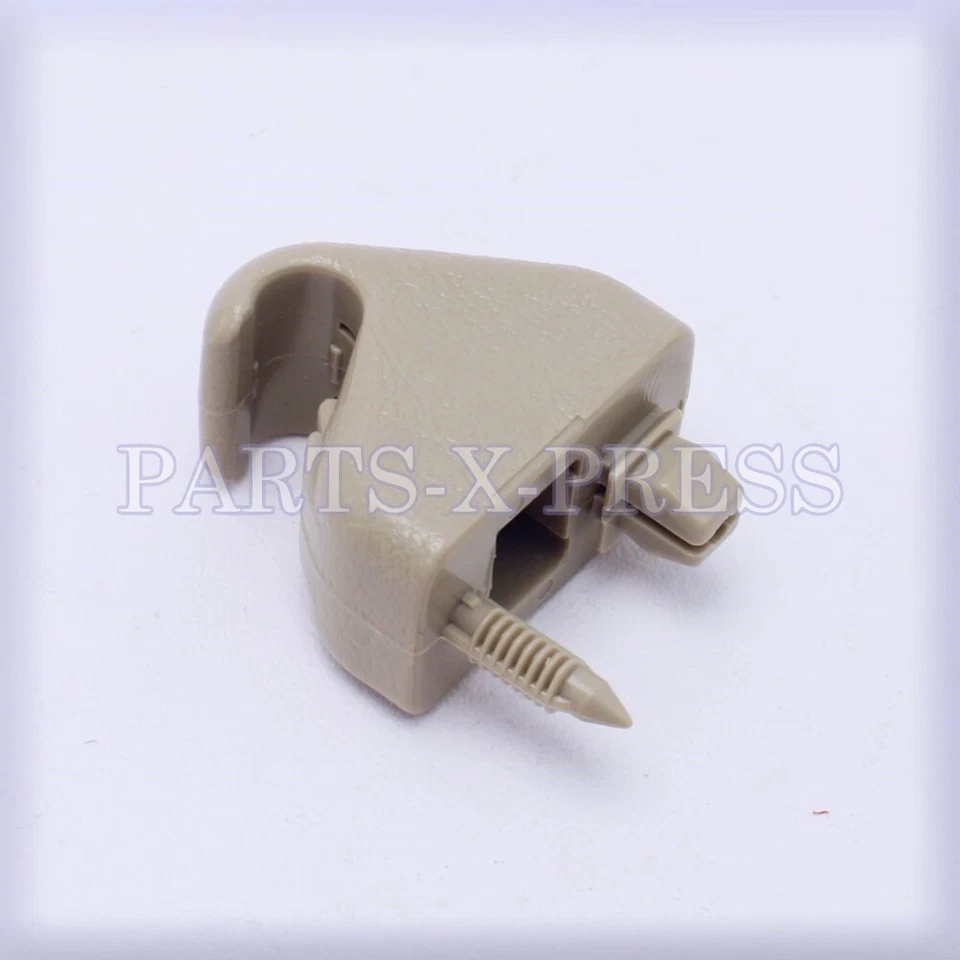 NOVO SUPORTE PARA QUEBRA SOL ORIGINAL DO FABRICANTE TOYOTA 4RUNNER LEXUS GX470 MARFIM 74348-34010-A0 - Imagem 4 de 4